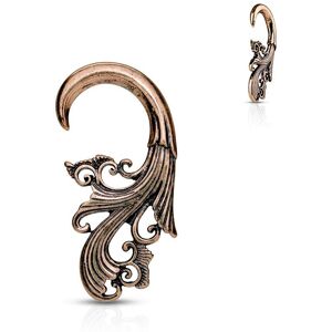 Piercing Street Piercing ecarteur oreille spirale tribal cuivre - Cuivre