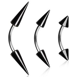 Piercing Street Piercing arcade spike noir - Noir