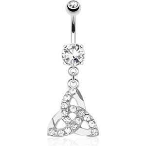 Piercing Street Piercing nombril noeud celtique - Argente