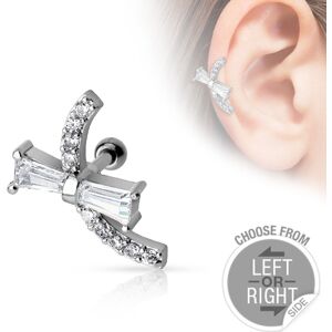 Piercing Street Piercing oreille cartilage noeud de ruban -