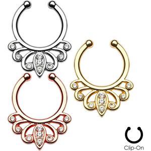 Piercing Street Faux piercing septum filigrane -