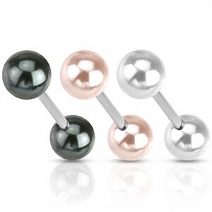 Piercing Street Piercing langue perles - Multicolore