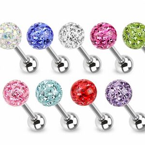 Piercing Street Piercing langue Crystal Ferido Gloss - Argente