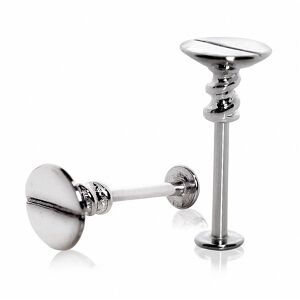 Piercing Street Piercing labret vis - Argente