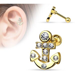 Piercing Street Piercing oreille cartilage ancre marine -