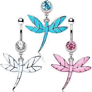 Piercing Street Piercing nombril pendentif libellule -