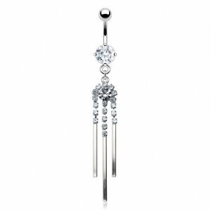 Piercing Street Piercing nombril carillon - Argente