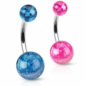 Piercing Street Piercing nombril acrylique taches -