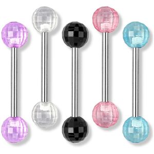 Piercing Street Piercing langue Disco Ball - Multicolore