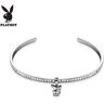 Piercing Street Bracelet Playboy ajustable strass -