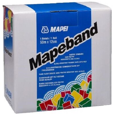 MAPEI Bande d'étanchéité MAPEBAND - Rouleau 50 ML - Publicité MAPEI Bande d'étanchéité MAPEBAND - Rouleau 50 ML - Publicité