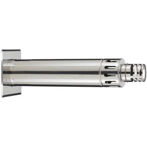 POUJOULAT Terminal horizontal inox - PGI pour poêles à Pellets - Diamètre 80/130 - réglable de 42 à 72 cm - Publicité POUJOULAT Terminal horizontal inox - PGI pour poêles à Pellets - Diamètre 80/130 - réglable de 42 à 72 cm - Publicité