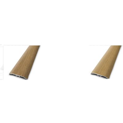 GERFLOR Barre de seuil décor - Chêne foncé - Publicité GERFLOR Barre de seuil décor - Chêne foncé - Publicité