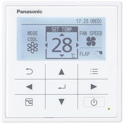 Panneau de contrôle Panasonic CZ-RTC5B - Systèmes VRF PACi - Publicité Panneau de contrôle Panasonic CZ-RTC5B - Systèmes VRF PACi - Publicité