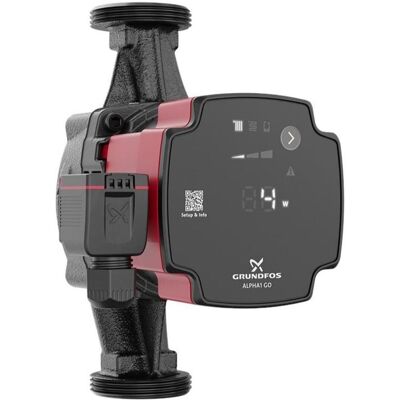 Grundfos Circulateur à haut rendement ALPHA1 GO G1''1/2 - 180mm - Circulateur ALPHA1 GO 25-40 entraxe 180 - Publicité Grundfos Circulateur à haut rendement ALPHA1 GO G1''1/2 - 180mm - Circulateur ALPHA1 GO 25-40 entraxe 180 - Publicité