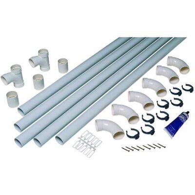 ALDES Kit aspirateur centralisé série T - kit de raccordement pour 3 prises - Publicité ALDES Kit aspirateur centralisé série T - kit de raccordement pour 3 prises - Publicité