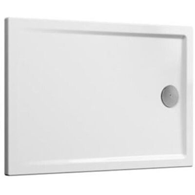 VITRA Receveur de douche - Cascade (sans bonde) - 1200 x 900 x 40mm - BLANC - 3 faces émaillées PN12blanc - Publicité VITRA Receveur de douche - Cascade (sans bonde) - 1200 x 900 x 40mm - BLANC - 3 faces émaillées PN12blanc - Publicité