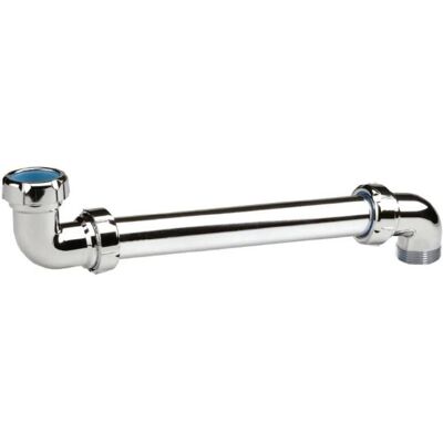 NICOLL Tubulure gain de place siphon - Ø : 1"1/4 - chromée - Publicité NICOLL Tubulure gain de place siphon - Ø : 1"1/4 - chromée - Publicité