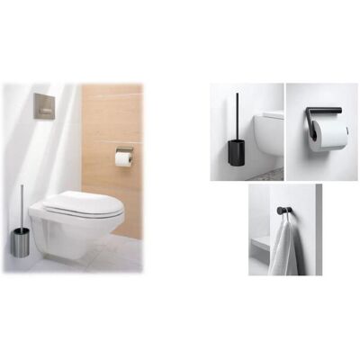 KEUCO Set accessoires WC - Finition : Chromée - Publicité KEUCO Set accessoires WC - Finition : Chromée - Publicité