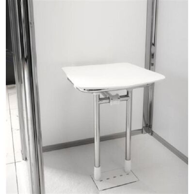 AKW Siège de douche RUGAO - Coloris: blanc - Publicité AKW Siège de douche RUGAO - Coloris: blanc - Publicité