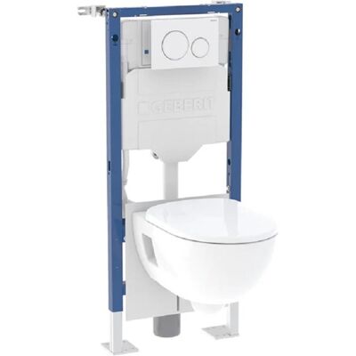 Bâti-pack® Geberit Duofix pour WC suspendu - Largeur: 50 cm - Hauteur: 112 cm - Publicité Bâti-pack® Geberit Duofix pour WC suspendu - Largeur: 50 cm - Hauteur: 112 cm - Publicité