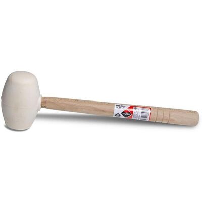 Maillet en Caoutchouc Rubi - Faces Ronde et Plate - 250g-750g - Outil pour Carrelage - Publicité Maillet en Caoutchouc Rubi - Faces Ronde et Plate - 250g-750g - Outil pour Carrelage - Publicité