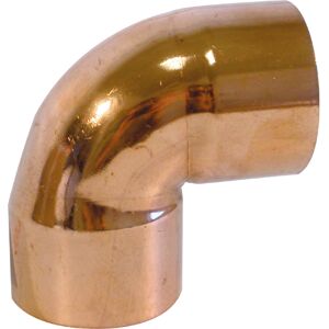 Sanitaire-distribution Coude FF 90° cuivre à souder - Ø 22mm - Publicité Sanitaire-distribution Coude FF 90° cuivre à souder - Ø 22mm - Publicité
