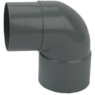 Wavin Coude MF 87°30 - Diamètre: 63 mm - GRIS - Publicité Wavin Coude MF 87°30 - Diamètre: 63 mm - GRIS - Publicité