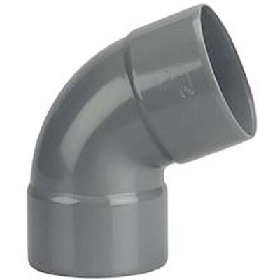 Wavin Coude FF 67°30 - Diamètre: 80 mm - GRIS - Publicité Wavin Coude FF 67°30 - Diamètre: 80 mm - GRIS - Publicité