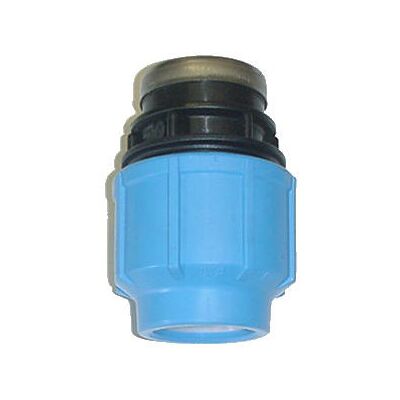 SFERACO Raccord Femelle en polypropylène - Pour raccordement polyéthylène - Diamètre 32 mm - Taraudage 26/34 - Publicité SFERACO Raccord Femelle en polypropylène - Pour raccordement polyéthylène - Diamètre 32 mm - Taraudage 26/34 - Publicité