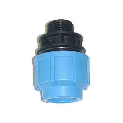 SFERACO Raccord Mâle en polypropylène pour tubes PE - DN 50 - G1"1/2 - Publicité SFERACO Raccord Mâle en polypropylène pour tubes PE - DN 50 - G1"1/2 - Publicité