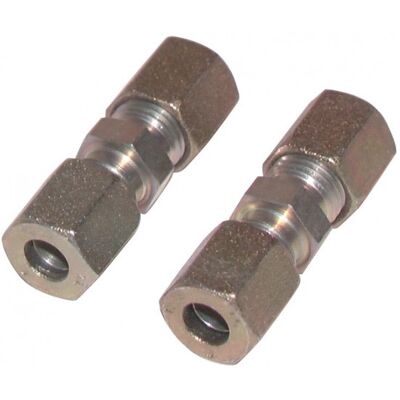 DIFF Raccord double Ø12 (2pcs) - Acier - Ø12 (2pcs) - Publicité DIFF Raccord double Ø12 (2pcs) - Acier - Ø12 (2pcs) - Publicité