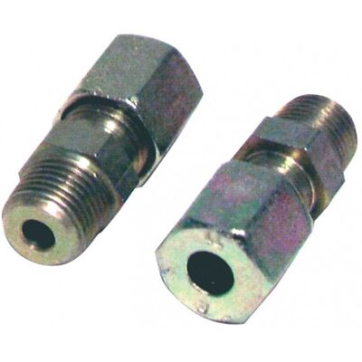 DIFF Raccord à bague M1/8 - tube 8mm (2pcs) - Acier - M1/8 - tube 8mm (2pcs) - Publicité DIFF Raccord à bague M1/8 - tube 8mm (2pcs) - Acier - M1/8 - tube 8mm (2pcs) - Publicité