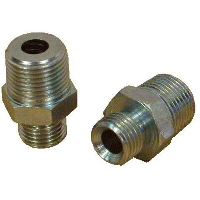 Dell - Nipple fioul M1/4 conique M3/8 - Raccord tuyauterie - Publicité Dell - Nipple fioul M1/4 conique M3/8 - Raccord tuyauterie - Publicité