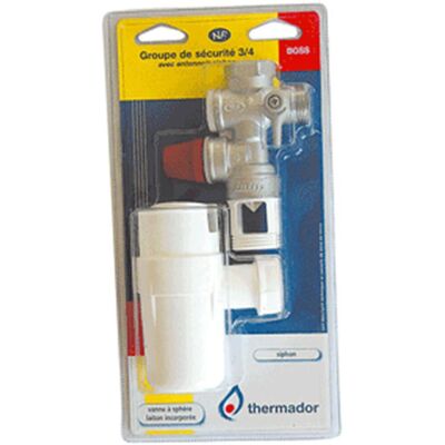 THERMADOR Groupe de sécurité + siphon coque à suspendre - Publicité THERMADOR Groupe de sécurité + siphon coque à suspendre - Publicité