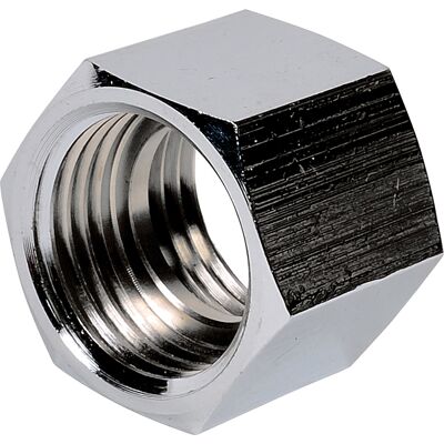 Sanitaire-distribution Manchon égal laiton chromé à visser FF - Diamètre : 1/2'' - 15-21 - DN15 - Publicité Sanitaire-distribution Manchon égal laiton chromé à visser FF - Diamètre : 1/2'' - 15-21 - DN15 - Publicité
