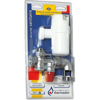 THERMADOR Groupe de sécurité horizontal (coude) + siphon sous coque à suspendre - Groupe de sécurité horizontal (coude) + siphon sous coque à suspendre - Publicité THERMADOR Groupe de sécurité horizontal (coude) + siphon sous coque à suspendre - Groupe de sécurité horizontal (coude) + siphon sous coque à suspendre - Publicité