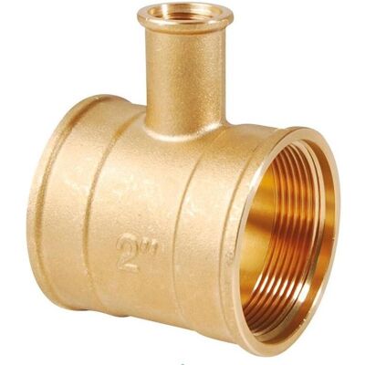 THERMADOR Té porte-thermomètre - Raccord 1"1/4 - DN32 - Publicité THERMADOR Té porte-thermomètre - Raccord 1"1/4 - DN32 - Publicité