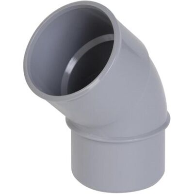 Wavin 70287 Coude PVC 45° - Raccord de tuyau - Publicité Wavin 70287 Coude PVC 45° - Raccord de tuyau - Publicité