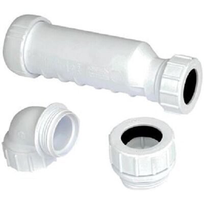 Wavin HepvO PP- Kit Siphon à Membrane BL 40x6/4 - Coloris: blanc - Publicité Wavin HepvO PP- Kit Siphon à Membrane BL 40x6/4 - Coloris: blanc - Publicité