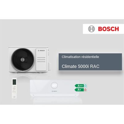 Bosch Mono-split Climate 5000i RAC - Groupe extérieur seul CL5000i E35 (T12) - Publicité Bosch Mono-split Climate 5000i RAC - Groupe extérieur seul CL5000i E35 (T12) - Publicité