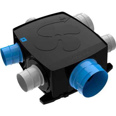 Atlantic VMC simple flux autoréglable intelligente AUTOCOSY iH FLEX - Longueur: 379 mm - Largeur: 372 mm - Publicité Atlantic VMC simple flux autoréglable intelligente AUTOCOSY iH FLEX - Longueur: 379 mm - Largeur: 372 mm - Publicité