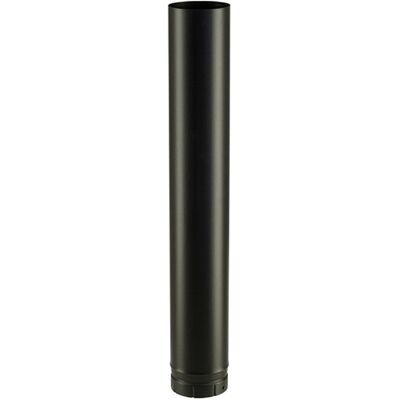 POUJOULAT Tuyau droit émaillé - Elément 100 cm - Diamètre 80 mm - Couleur : Noir Mat - Publicité POUJOULAT Tuyau droit émaillé - Elément 100 cm - Diamètre 80 mm - Couleur : Noir Mat - Publicité