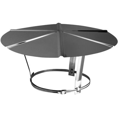 POUJOULAT Chapeau réglable polycombustible - Réglable diamètres 80 à 130 - Publicité POUJOULAT Chapeau réglable polycombustible - Réglable diamètres 80 à 130 - Publicité