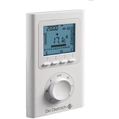 De Dietrich #8203;Thermostat d’ambiance programmable filaire AD337 - Alimentation: 2x AA - Publicité De Dietrich #8203;Thermostat d’ambiance programmable filaire AD337 - Alimentation: 2x AA - Publicité