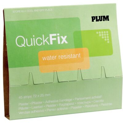 Plum Recharge pansements résistants à l'eau QuickFix Chair - Publicité Plum Recharge pansements résistants à l'eau QuickFix Chair - Publicité