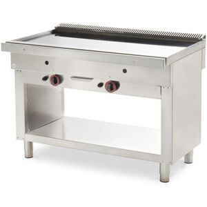 Chefook Plancha Teppanyaki À Gaz 14 Kw - 110 x 70 Chromé - Cuisine Japonaise