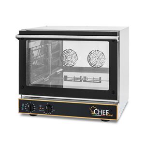 Chefook Four Électrique Professionnel  Manuel à Convection 4 Niveaux GN1/1 (53 x 32,5)