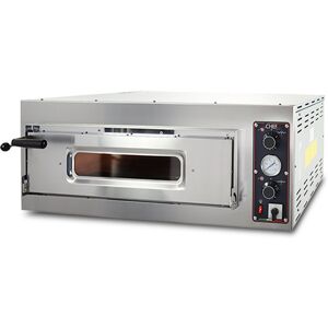 Chefook Four à Pizza Électrique Professionnel Max 1 Chambre 4 Pizzas Diamètre 34 cm