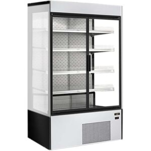 Chefook Vitrine Refrigeree Murale Pour Charcuterie, Produits Laitiers et Boissons Modena Avec Portes Battantes +2°C/+6°C Profondeur 82 cm Personnalisable - Vitrine Refrigeree Murale Pour Charcuterie, Produits Laitiers et Boissons Modena Avec Portes Battan